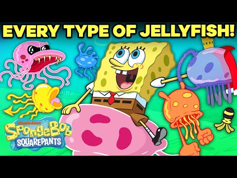 ビキニボトムのEVERYクラゲ！？⚡️｜スポンジ・ボブ (EVERY Jellyfish in Bikini Bottom! ⚡️ | SpongeBob)