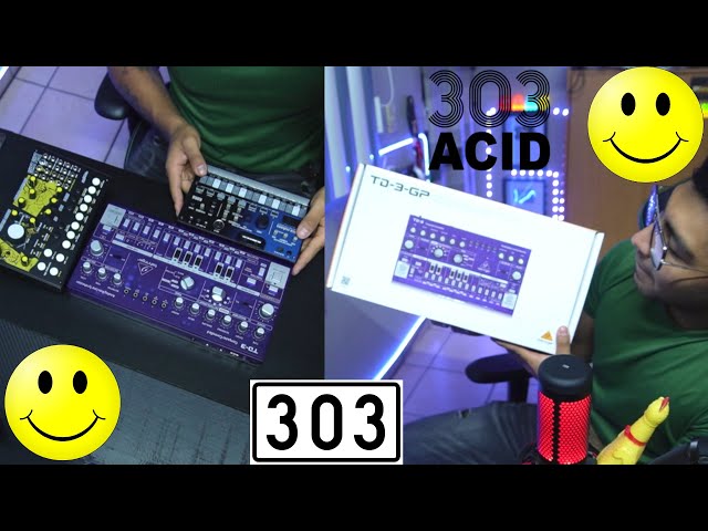 Vídeo relacionado con Behringer TD-3-LM Sintetizador de línea de graves analógico con VCO, VCF, secuenciador de 16 pasos, efectos de distorsión y cadena de polietileno de 16 voz, compatible con PC y Mac