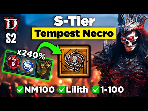 Best Endgame Necro Build Guide - Season 2 Diablo 4!