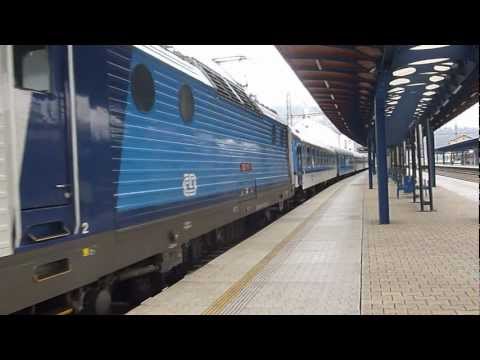 ČD 162.046 - Odjezd vlaku R 774 Říp - Ústí nad Labem hl.n., 11.3.2013