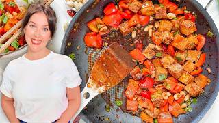 Two MUST TRY Tofu Recipes! 🌶🔥 (Ft. @EarthyGoodnessKitchen)