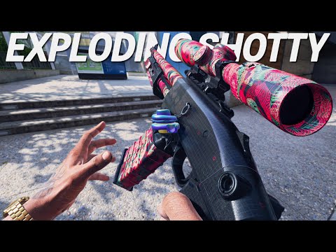 I turned this shotgun into a ROCKET SNIPER & everyone started raging