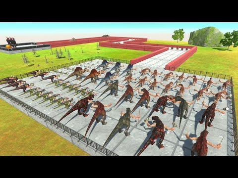 Carnivorous Dinosaur Hand Championship ► Animal Revolt Battle Simulator