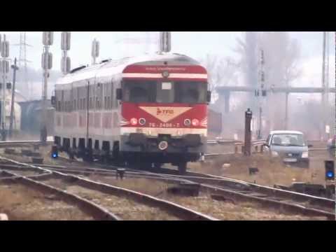 Trains in Oradea - Trenuri in Oradea (01 03 2012)