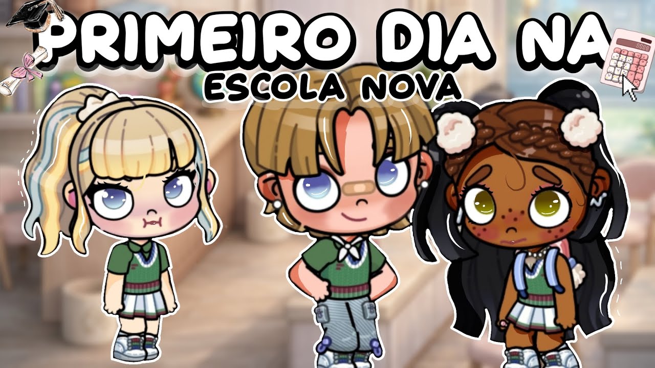 “MEU PRIMEIRO DIA NA ESCOLA NOVA… E  JÁ DEU PROBLEMA 😳 | AVATAR WORLD 