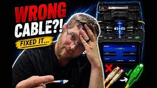 I Bought the Wrong Fiber Cable… So I Cut It and Spliced It (SC APC Fix)