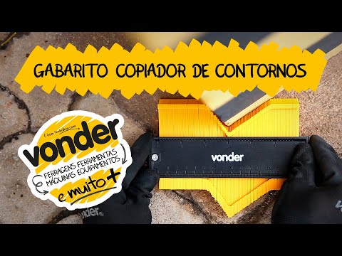 GABARITO COPIADOR DE CONTORNO 10'' (254MM