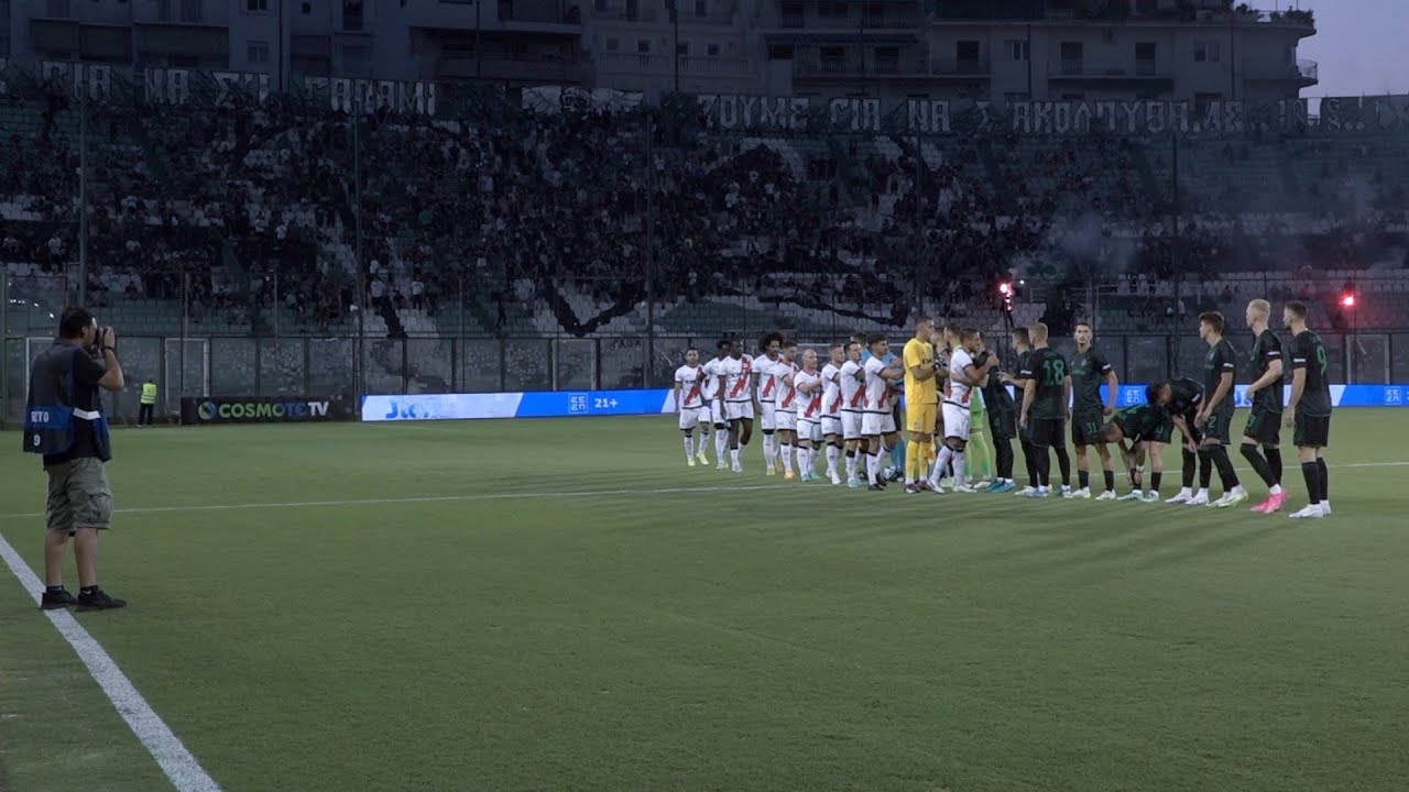 H παρακάμερα του φιλικού με τη Ράγιο Βαγιεκάνο | pao.gr