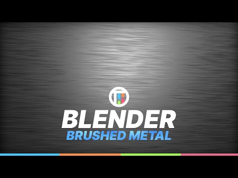 EASY BRUSHED METAL MATERIAL - BLENDER 3.0 EEVEE TUTORIAL