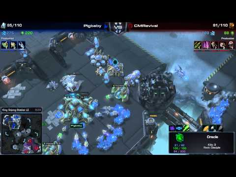SC2 - Daily Masters - PvZ - Pigbaby vs Revival