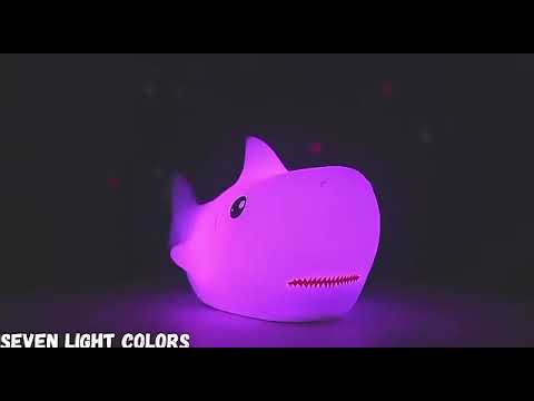 Shark LED Night Lamp