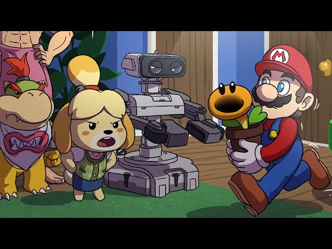 The Talking Flower Terrorizes the Smash House