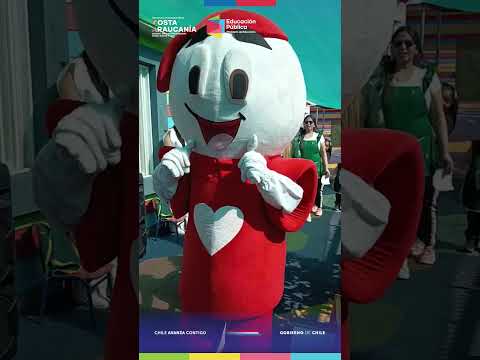 La Sala Cuna y Jardín Infantil Público Omilen Küyen de #Carahue recibieron la visita de #Teletín