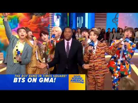 180926 BTS at 'Good Morning America' Times Square