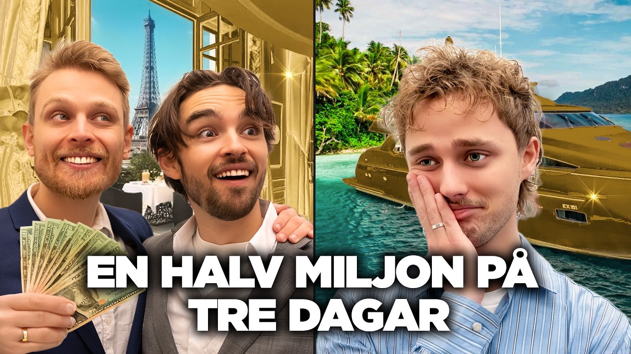 Överraskar vår kameraman med drömresa för 500.000 kr