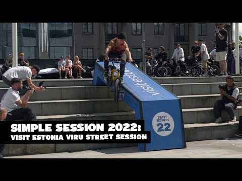 Simple Session 2022 – Viru BMX Street Session presented by Visit Estonia