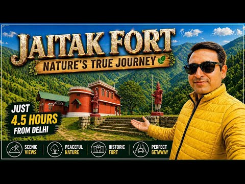 Trip to Jaitak Fort Himachal 🏰 Best Offbeat Place Near Delhi | Most Beautiful Road Trip in Himachal