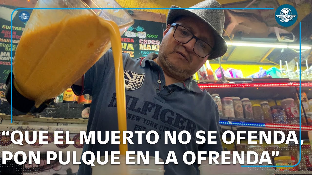 Pulque de cempasúchil, la mística bebida que nació en Xochimilco para Día de Muertos