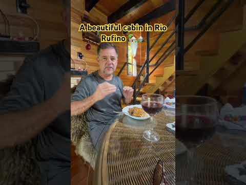 A beautiful cabin in Rio Rufino 🏡🏔️