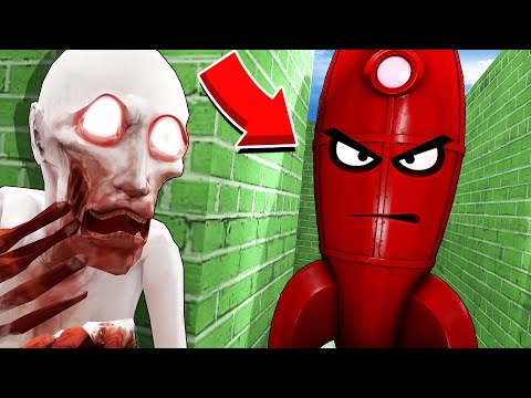 НОВЫЙ РЕЖИМ! УСПЕЙ УБЕЖАТЬ ОТ РАКЕТЫ ЗА SCP 096 В ЛАБИРИНТЕ! SCP В ЛАБИРИНТЕ!