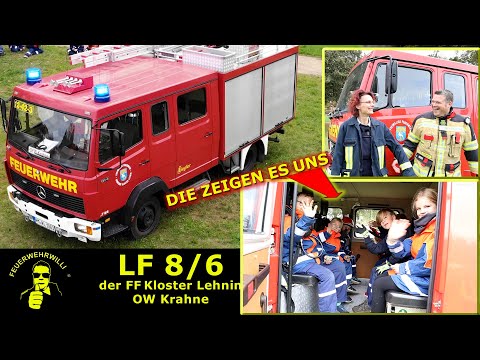 Klassiker: LF8/6 - Jugend der FF Krahne stellt das Fahrzeug vor :-)