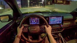 [WR Magazine] 2023 Chevrolet Colorado Trail Boss - POV Night Drive (Binaural Audio)