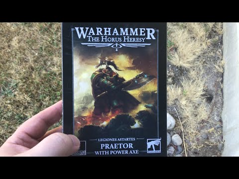 The Horus Heresy Legiones Astartes Praetor with Power Axe