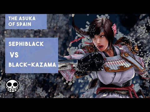 Tekken God Omega Ranked - Sephiblack (Miguel) vs Black-Kazama(Asuka)