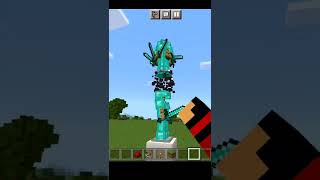 Minecraft ARMOUR STAND Hack #shorts
