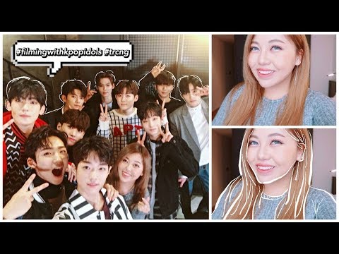 Filming With KPOP ROOKIES TRCNG! #shook