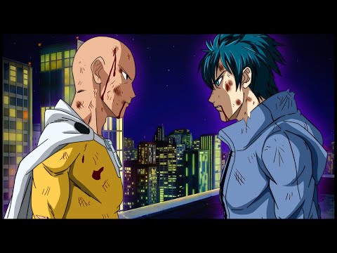 SAITAMA Vs. BLUE o FILHO de BLAST! One Punch Man (em Português)