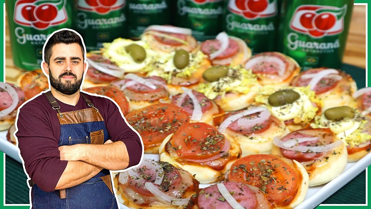 MINI PIZZA CASEIRA - A RECEITA MAIS FÁCIL DA INTERNET