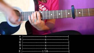 Playing house - guitar cover + tabs_by Katy Perry