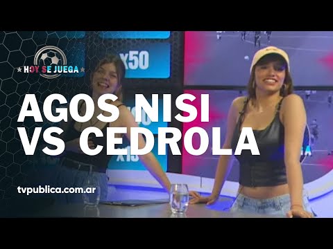 Agos Nisi y Luciano Cedrola se enfrentan por el short de Messi - Hoy Se Juega