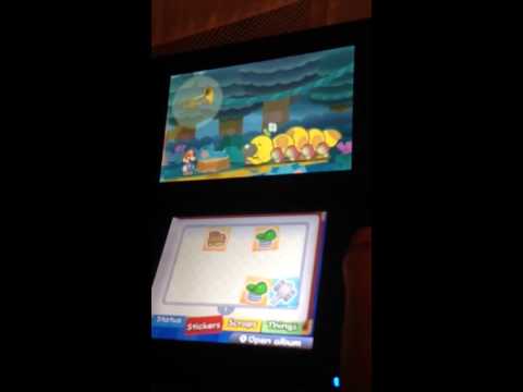 How to wake up Wiggler on paper Mario sticker star 3DS