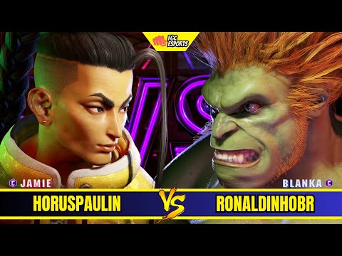 Horuspaulin (Jamie) VS RonaldinhoBR (Blanka) 💢 Street Fighter 6 Ranked Match
