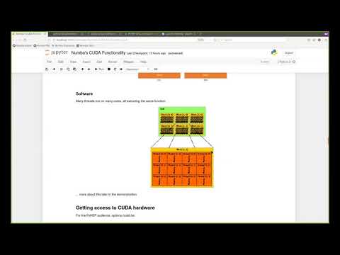 PyHEP 2021: CUDA and Python with Numba