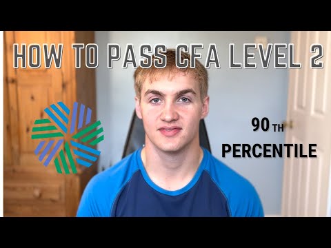 How To Pass CFA Level 2 (90th Percentile)