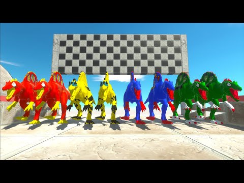 Hunting Found Jurassic World Ev 2x Superheroes Team Spinosaurus Race Championship Marvel & Dc