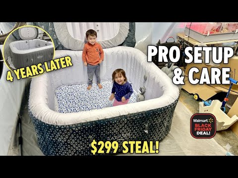 SaluSpa Inflatable Hot Tub: Unboxing, Setup & Maintenance (4 Years of Pro Tips!)