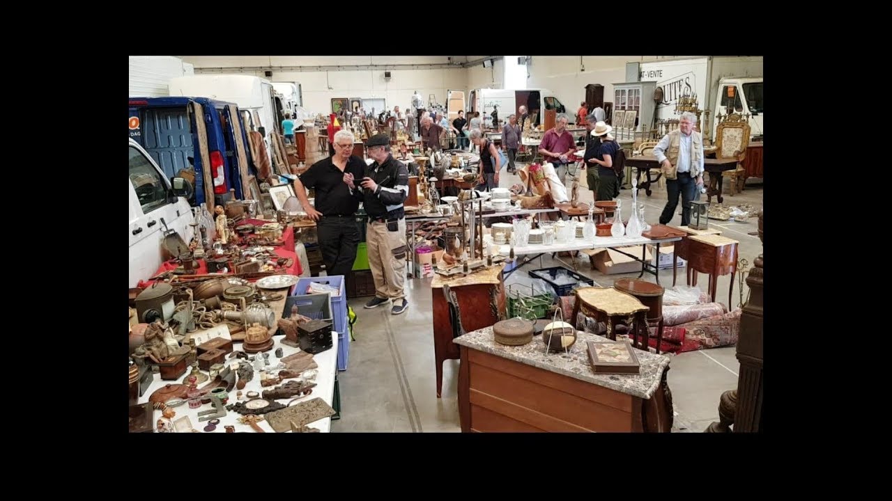 MI PRIMERA FERIA DE ANTIGÜEDADES EN MONPELLIER