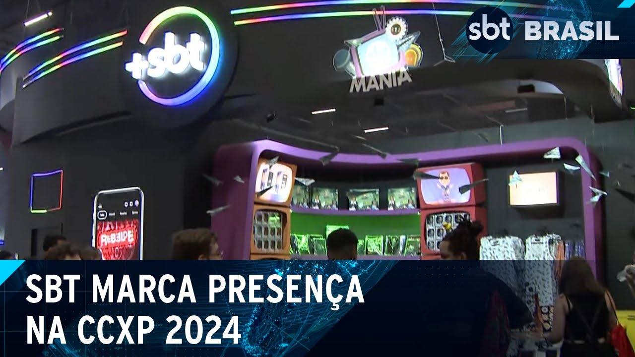 CCXP: maior festival de cultura pop do mundo termina neste domingo (08) | SBT Brasil (07/12/2024)