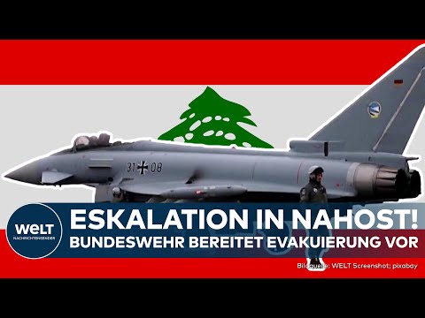 Video Thumbnail: NAHOST: Angst vor großem Krieg mit Israel! Bundeswehr bereitet Evakuierung aus dem Libanon vor!