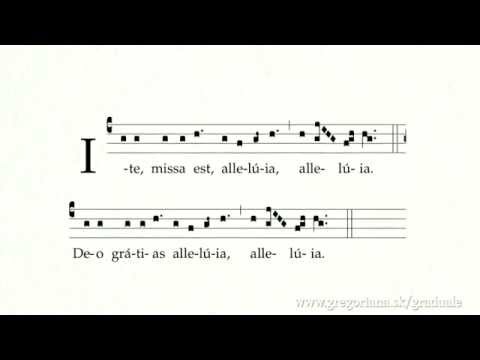 Missa 1: Ite, missa est, alleluia