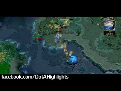 Yaphets vs X!!   DotA Highlight