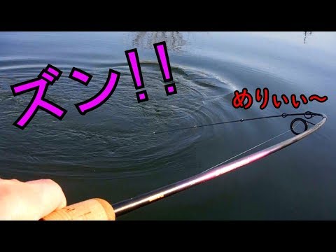 【潜水艦】バスタックルで初春のへらぶなを狙う