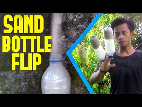 CRAZY SAND BOTTLE FLIP - Kok Bisa? | AYO Freestyle