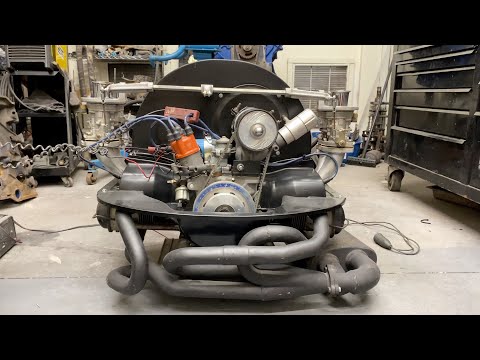FIRST START - VW 2165cc Engine Build, Will it Run? AA Type 1 High Performance kit, air-cooled racing