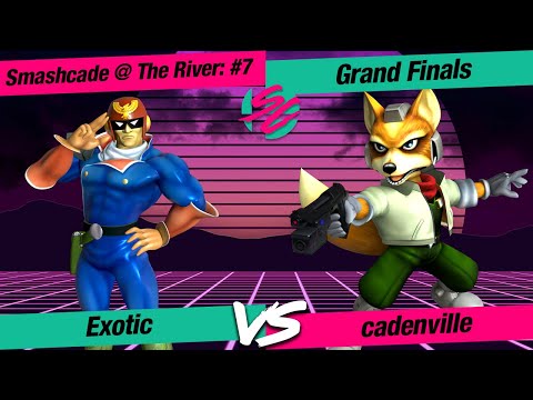Smashcade @ The River #7 - SSBM - GF: Exotic (Captain Falcon) VS Cadenville (Fox)
