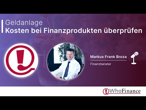 Renditekiller Kosten: Warum Ihr Depot ein Update braucht | Markus Frank Broza
